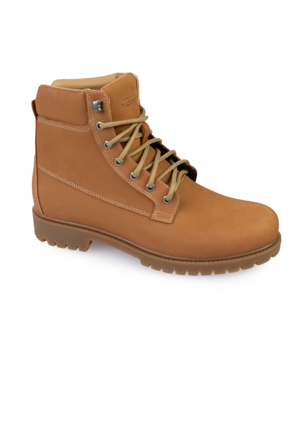 Коричневые зимние ботинки мужские бренда 9500974_(2) Clubshoes