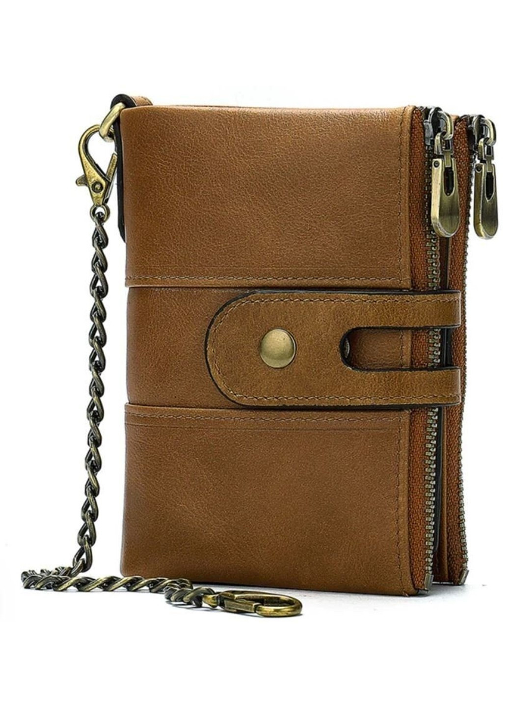 Шкіряний гаманець 14681 Коричневий Vintage (262452671)