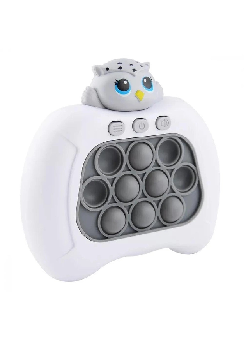Електронна іграшка консоль головоломка для дітей малюків з ямочками бульбашками на батарейках (475880-Prob) Сова Unbranded (273378363)