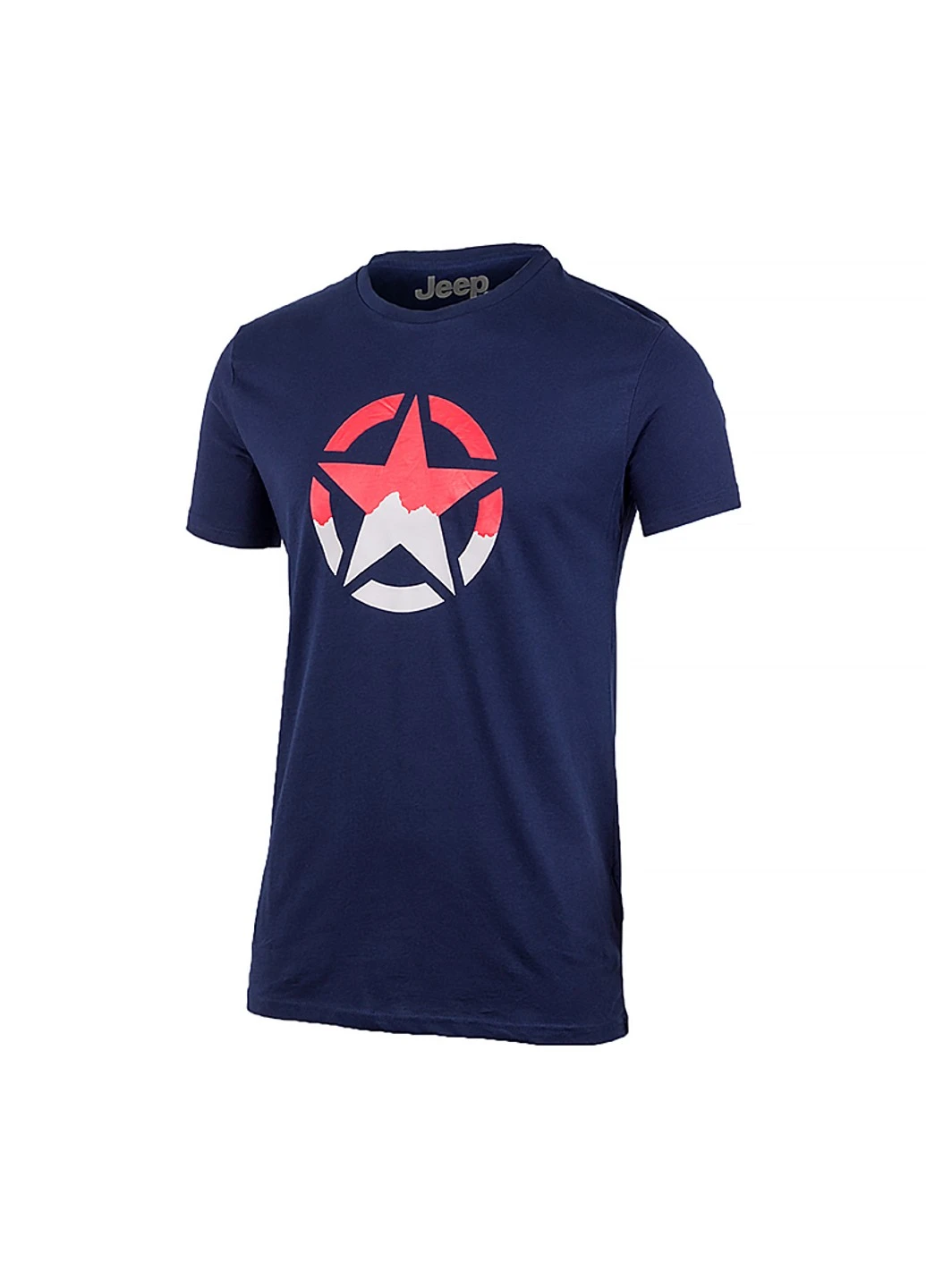 Синяя футболка t-shirt star j22w Jeep