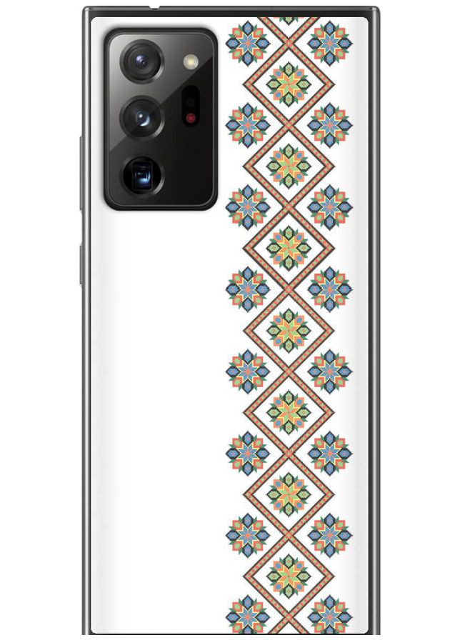Силиконовый чехол 'Вышиванка 24' для Endorphone Samsung Galaxy Note 20 Ultra (269361194)