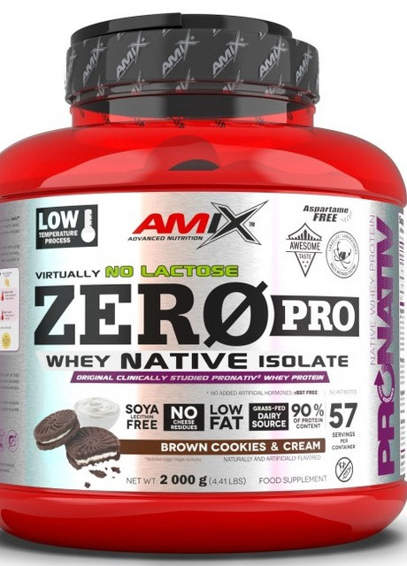 ZeroPro Protein 2000 g /57 servings/ Dark Cookies Cream Amix Nutrition (257306797)