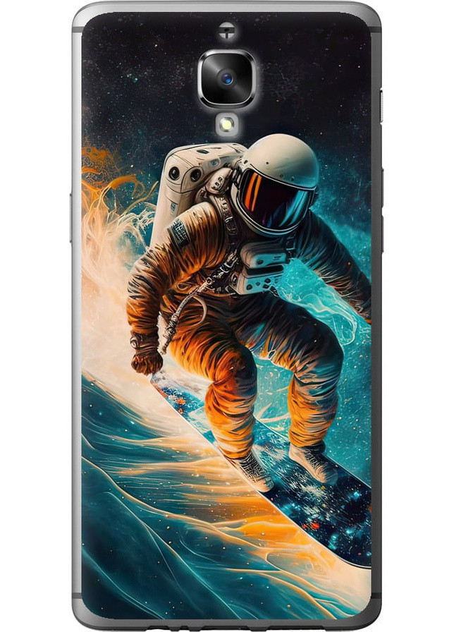 Силиконовый чехол 'Сноубордист' для Endorphone OnePlus 3T (258090847)