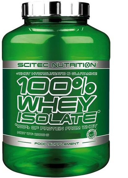 100% Whey Isolate 2000 g /80 servings/ Vanilla Scitec Nutrition (256720185)