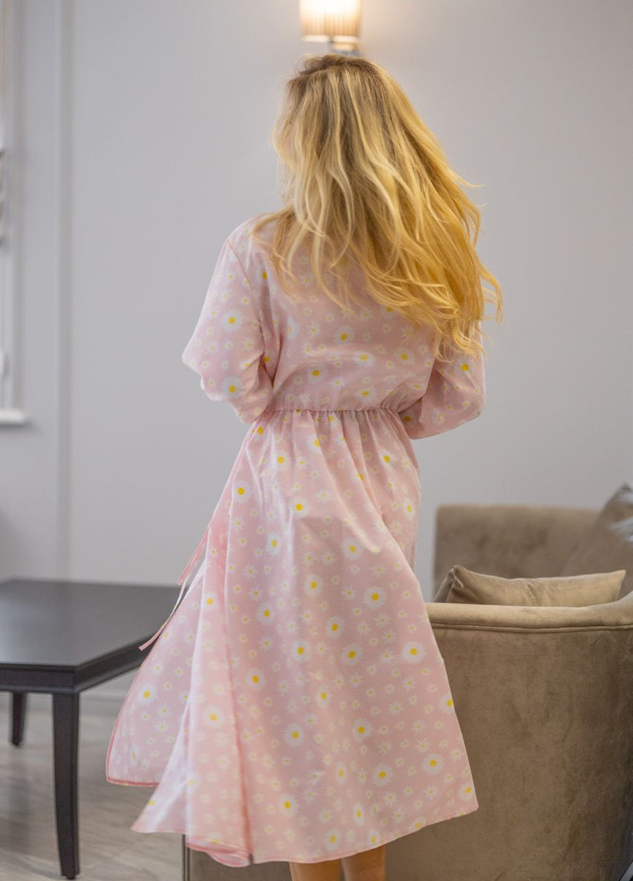 Розовое женское платье «alora» цвет розовый 433943 New Trend