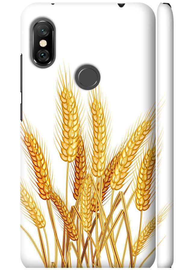 3D пластиковий матовий чохол 'Колоски пшениці' для Endorphone Xiaomi Redmi Note 6 Pro (277162144)