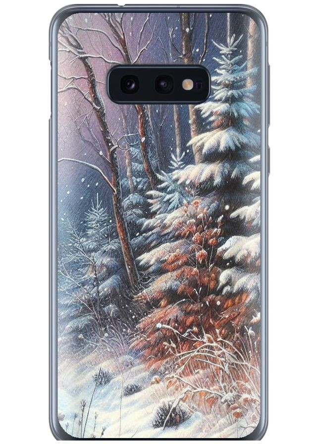Силиконовый чехол 'Зимний пейзаж' для Endorphone Samsung Galaxy S10e (275462024)