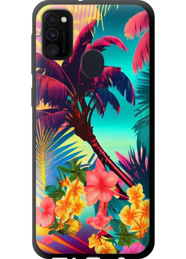 TPU чорний чохол '5609' для Endorphone Samsung Galaxy M21 M215F (258171721)