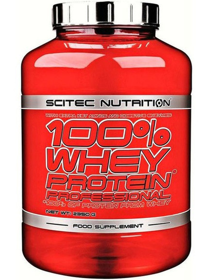 100% Whey Protein Professional 2350 g /78 servings/ Banana Scitec Nutrition (256724842)