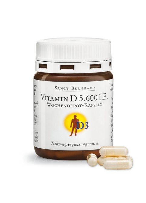 Vitamin D3 5600 IU 140 mcg 26 Caps Sanct Bernhard (276078863)