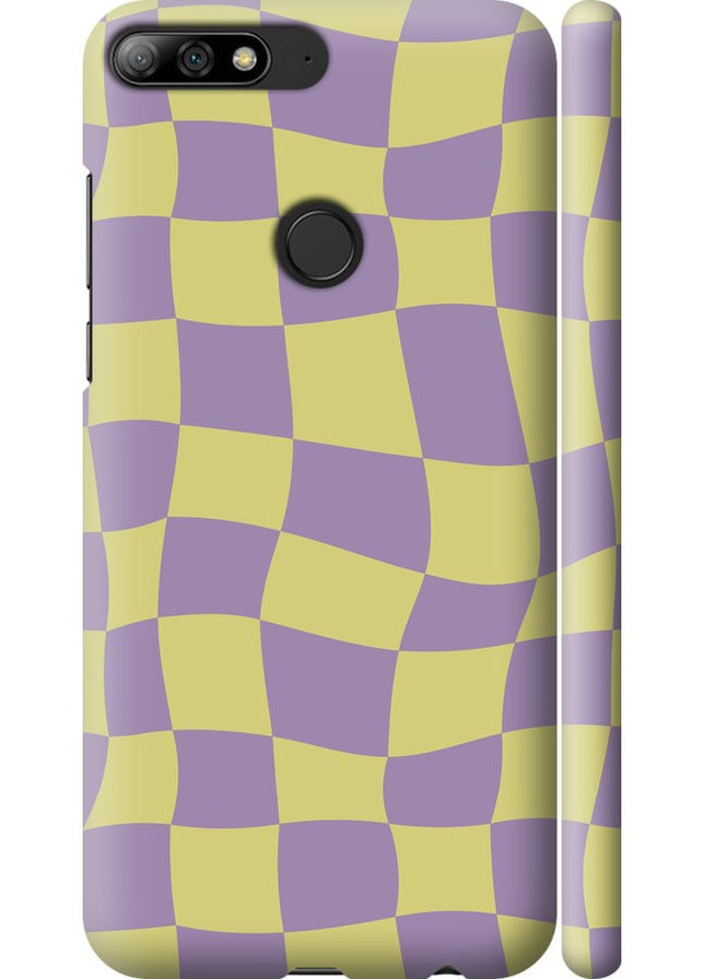 3D пластиковий матовий чохол '5580' для Endorphone Huawei Y7 Prime 2018 (257797997)