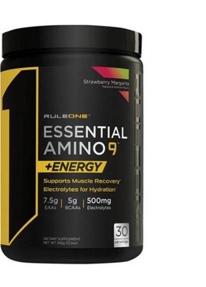 Proteins R1 Essential Amino 9 + Energy 345 g /30 servings/ Strawberry Margarita Rule One (258499350)