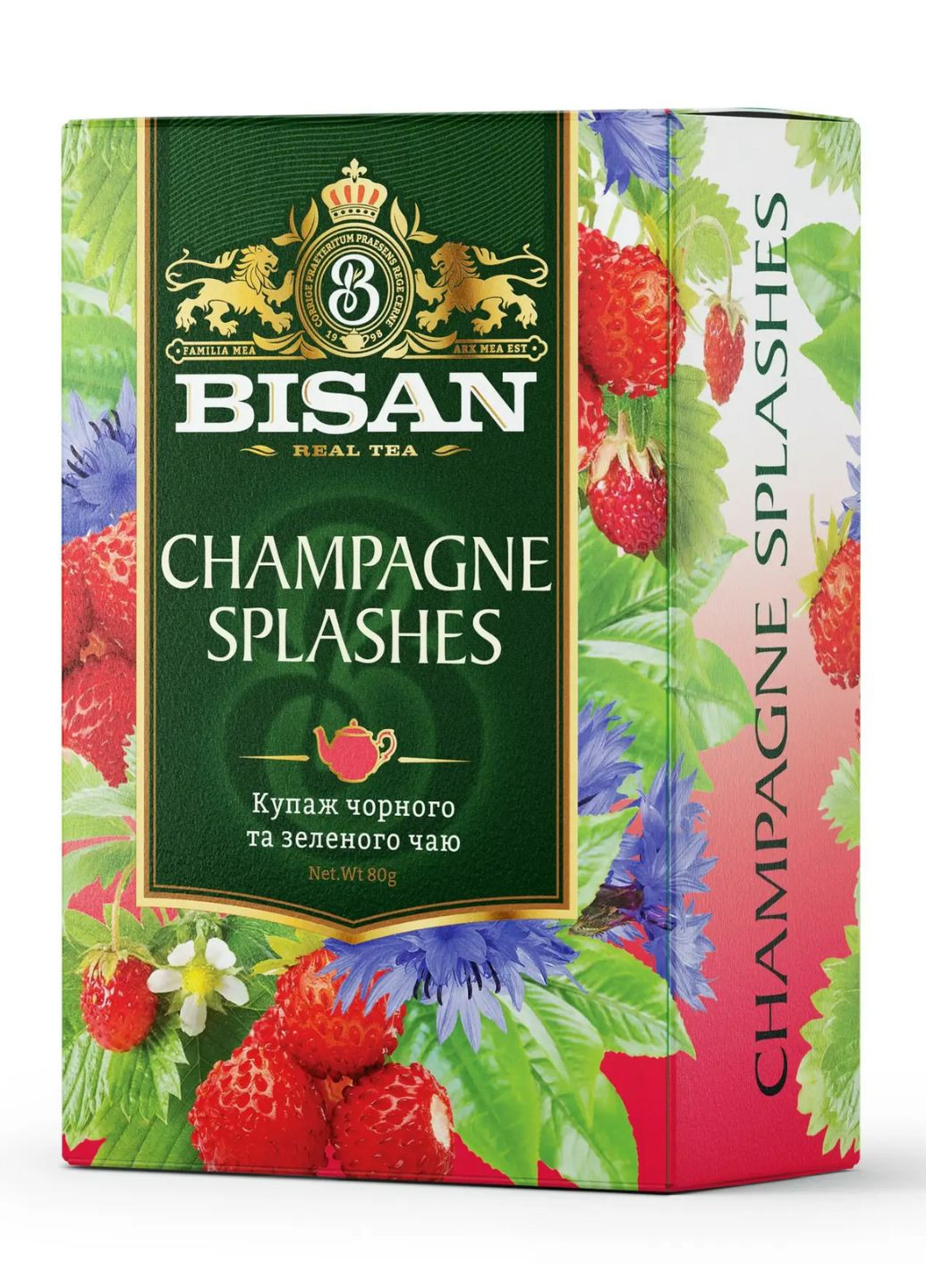 Чай Champagne Splashes 80 г Bisan (262984623)