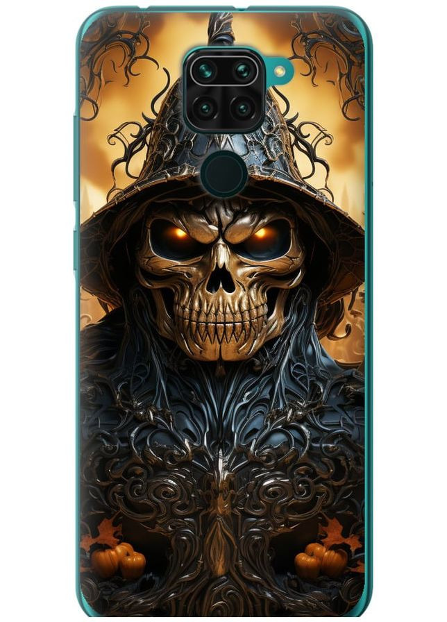 Силіконовий чохол 'Череп 2' для Endorphone Xiaomi Redmi Note 9 (266813657)