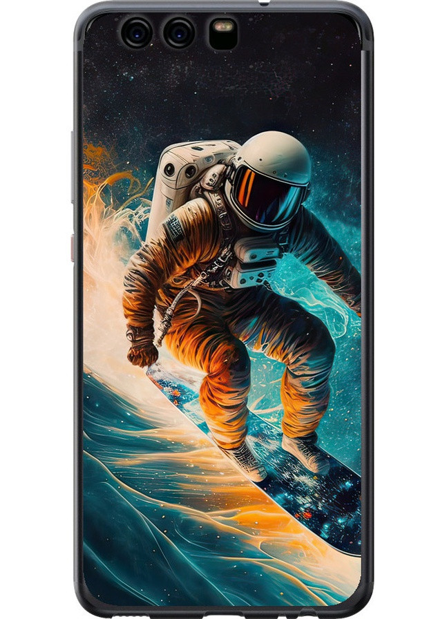 Силиконовый чехол 'Сноубордист' для Endorphone Huawei P10 (258082243)