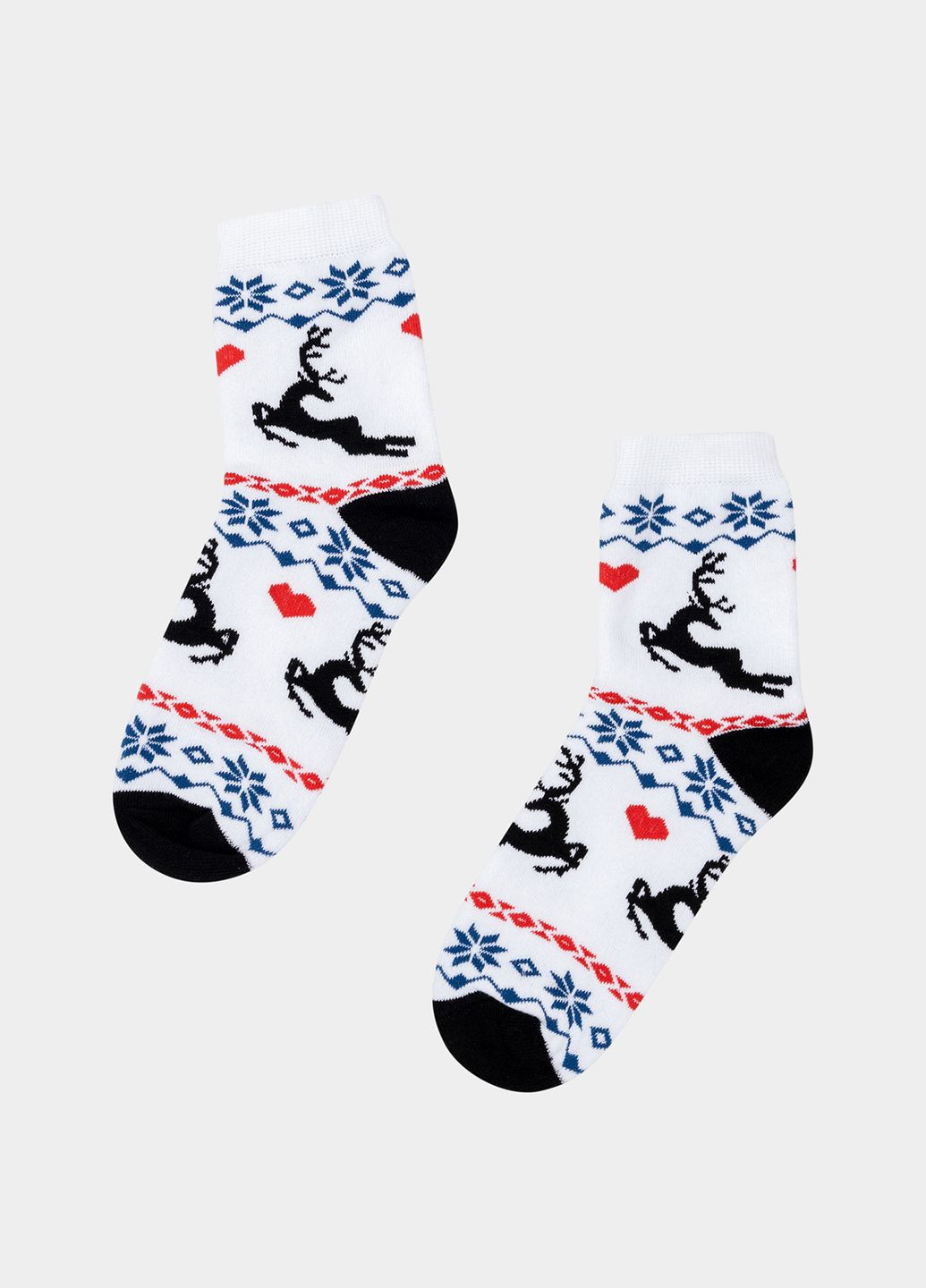 Белые женские носки цвет белый цб-00235240 Шкарпеткофф (268211956)