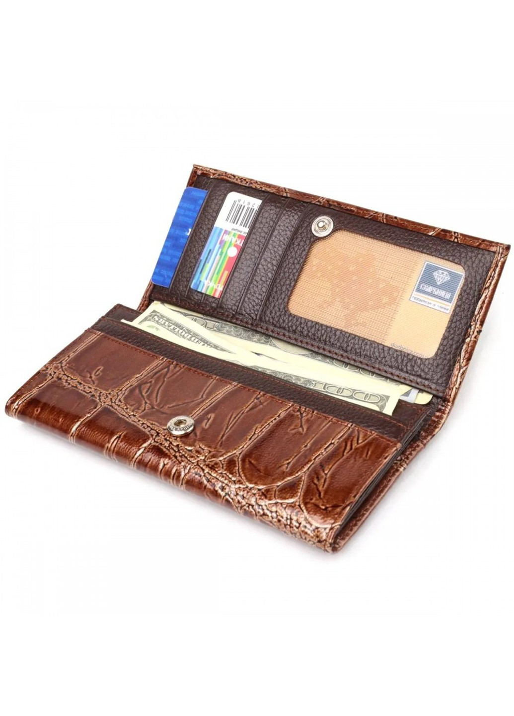 Жіночий шкіряний гаманець 21652 Canpellini (262523103)