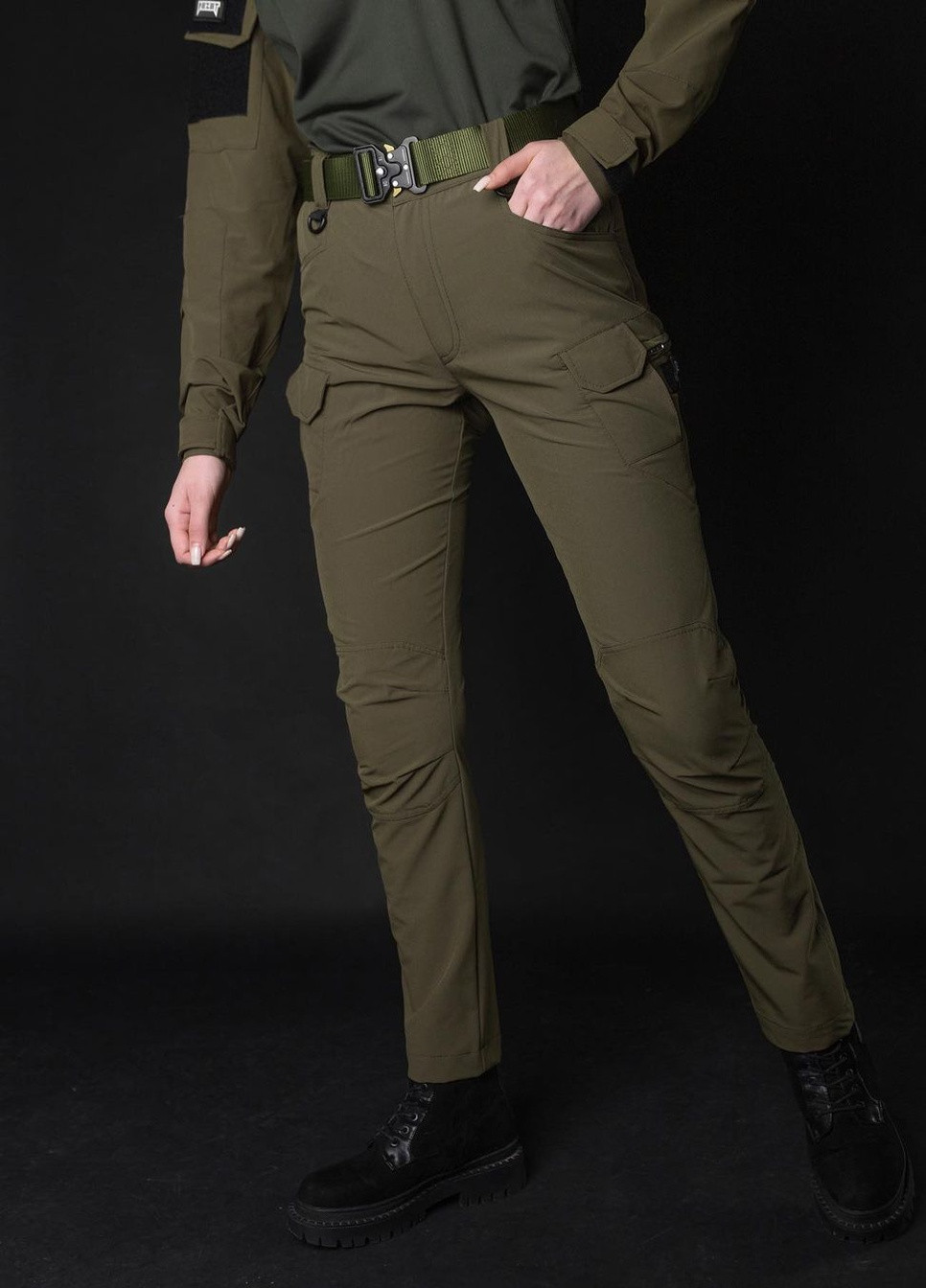 Женские брюки карго тактические Байрактар хаки BEZET (258233867)