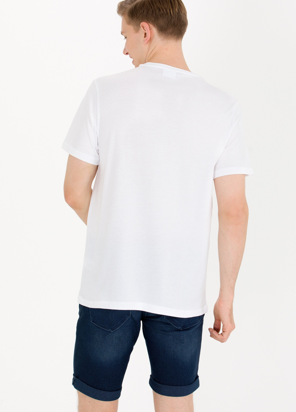 Біла футболка U.S. Polo Assn.