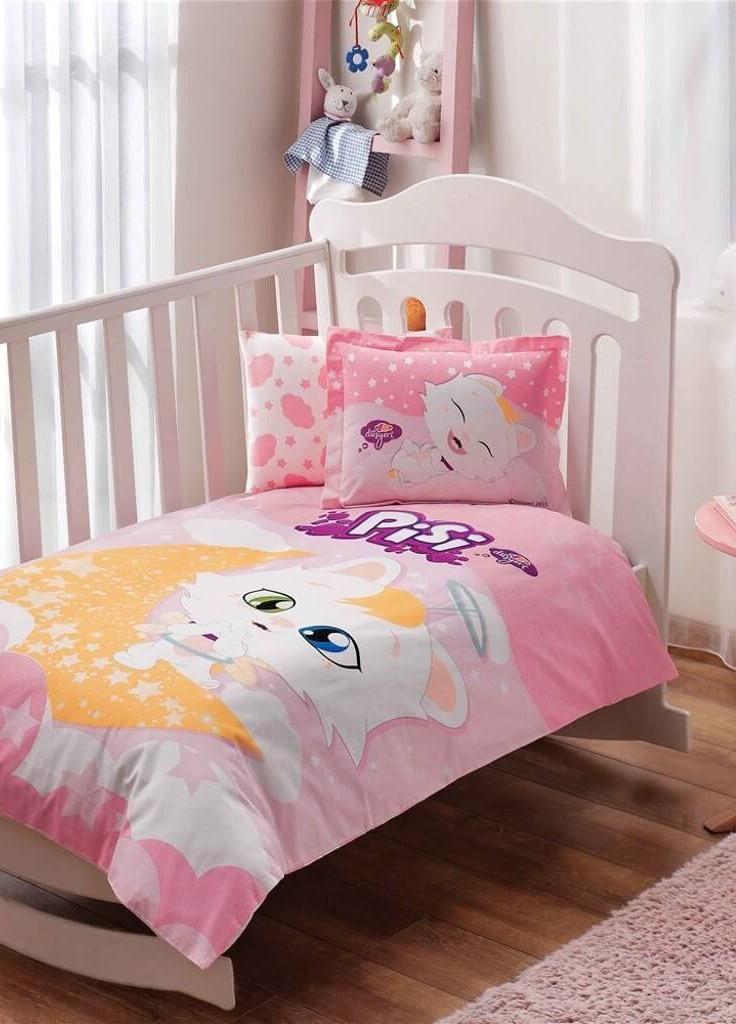 Комплект постільної білизни в ліжечко Pisi Baby Ранфорс Tac (259017868)