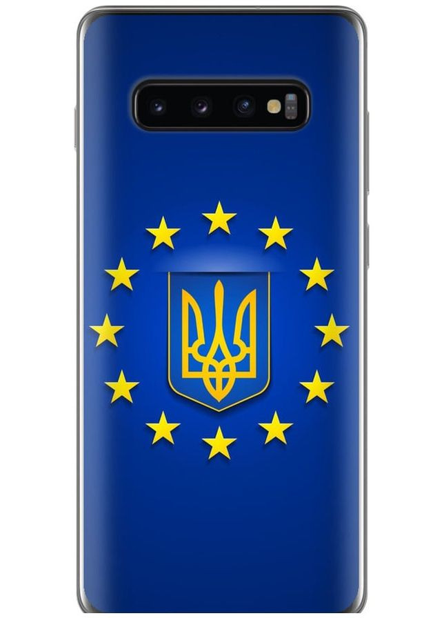 Силіконовий чохол 'Евросоюз 6' для Endorphone Samsung Galaxy S10 Plus (269354965)