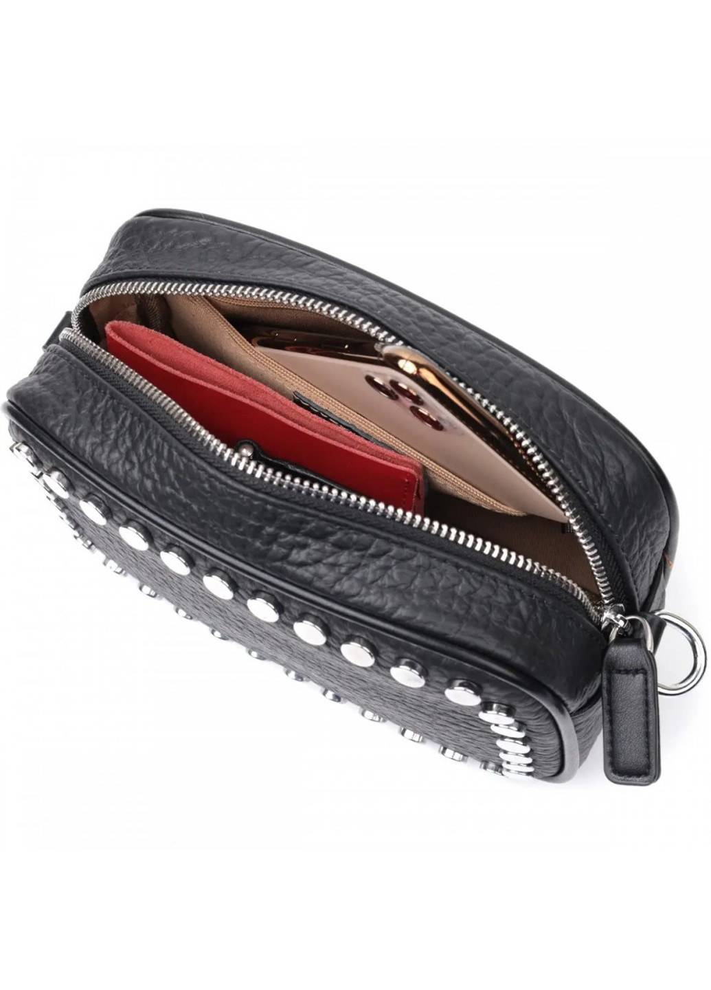 Молодежная женская кожаная сумка через плечо 22333 Vintage (276705752)