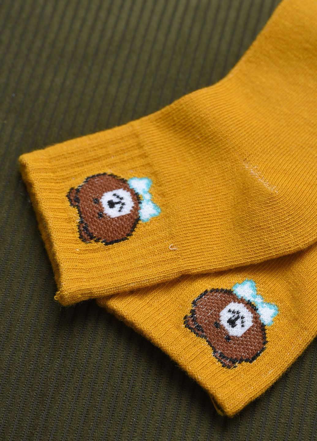 Шкарпетки дитячі жовтого кольору Let's Shop (269903525)