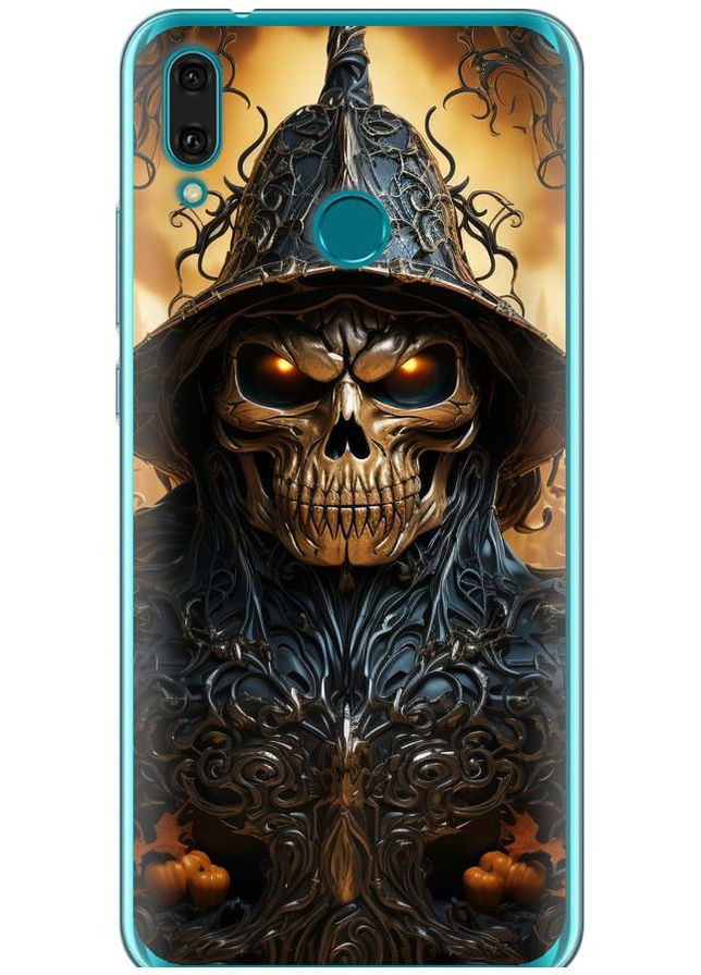 Силіконовий чохол 'Череп 2' для Endorphone Huawei Y9 2019 (266809936)