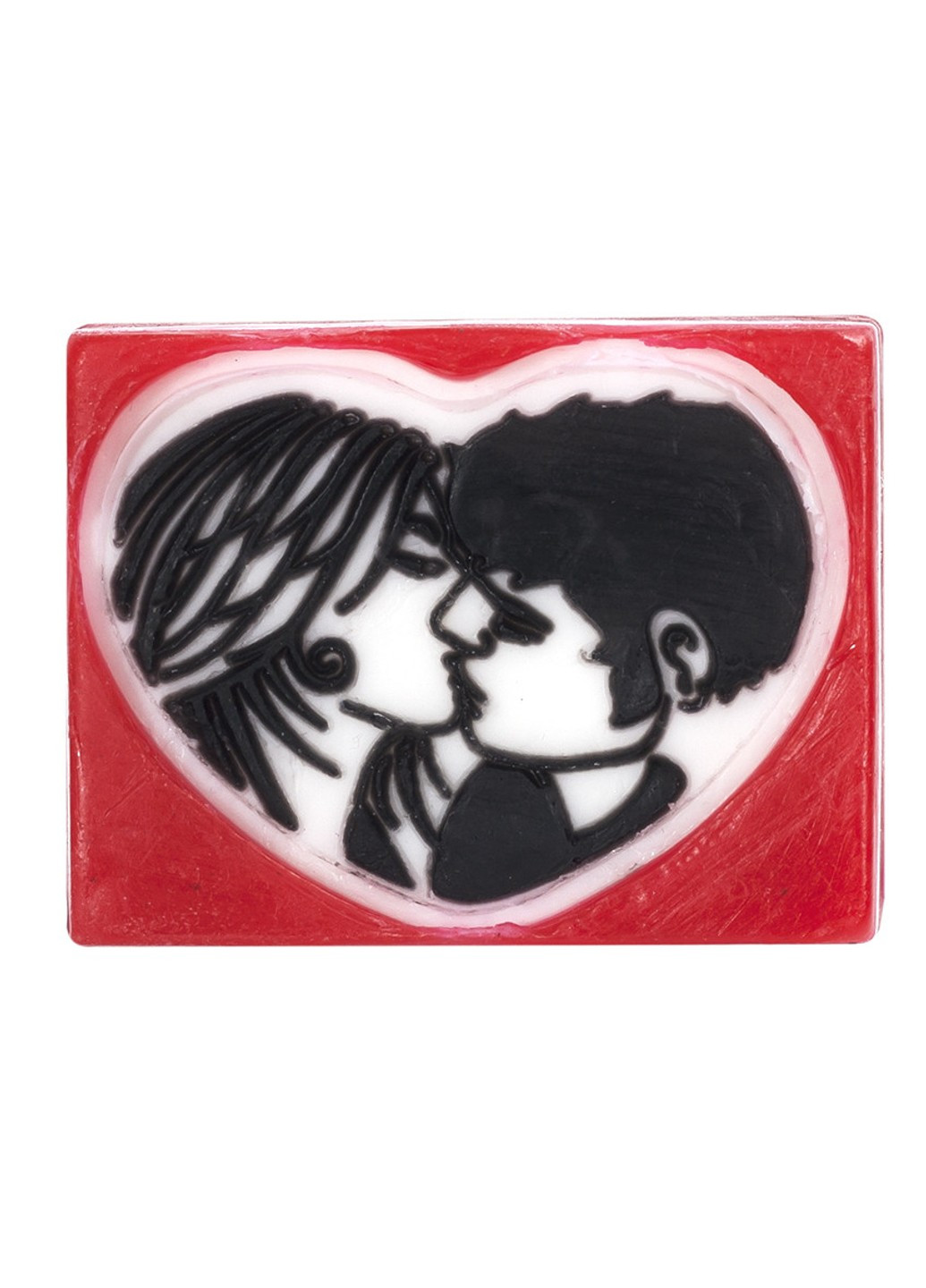 Мило-Валентинка ручної роботи на день закоханих "Поцілунок" 100г Bila Lileya (260477756)