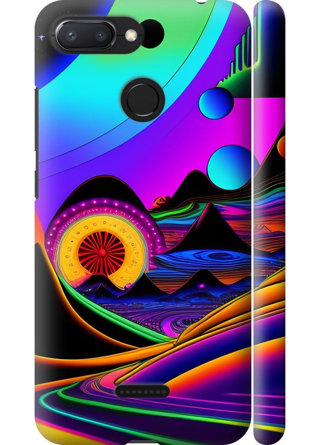 3D пластиковий матовий чохол '5620' для Endorphone Xiaomi Redmi 6 (258215325)