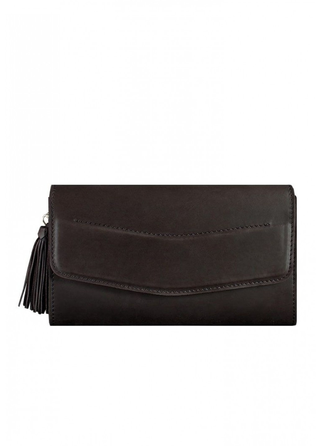 Женская кожаная сумка Элис темно-коричневая Краст BN-BAG-7-CHOKO BlankNote (266142934)