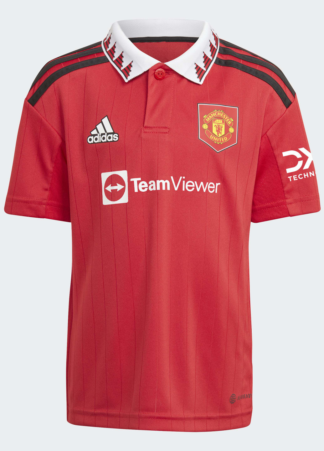 Комплект: футболка, шорты, носки Manchester United 22/23 Home Mini Kit adidas (264564621)