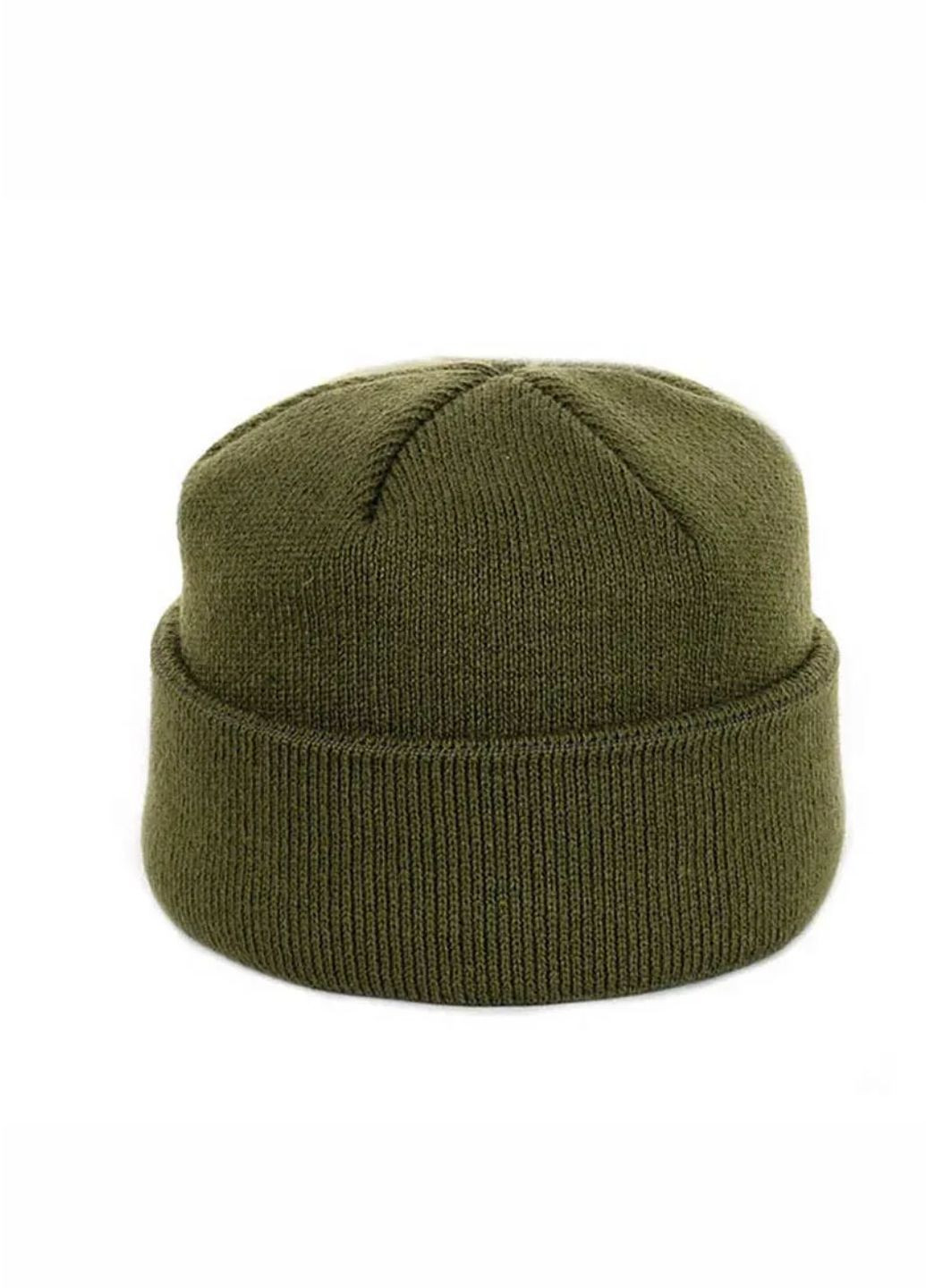 Мужская зимняя шапка на флисе No Brand чоловіча шапка на флісі (270965921)