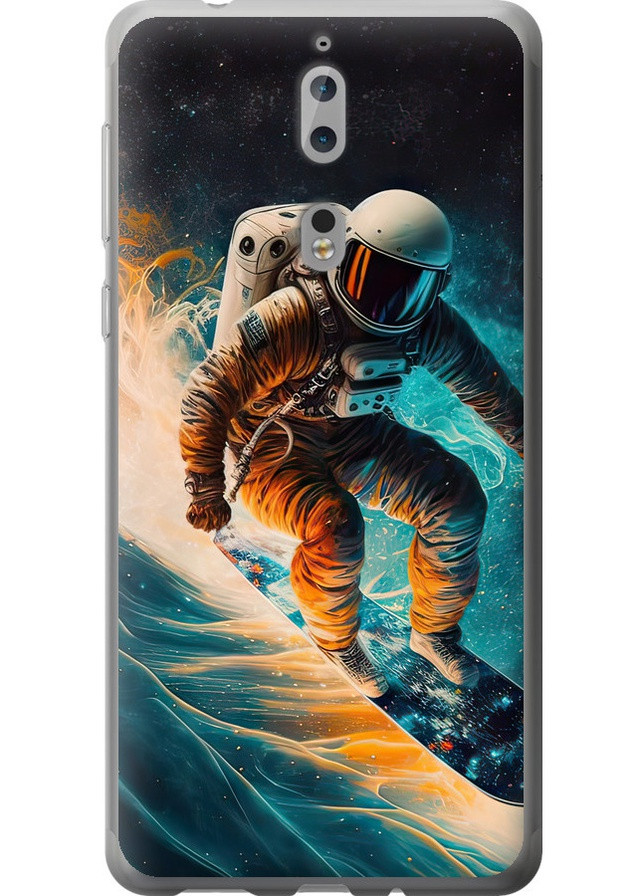 Силіконовий чохол 'Сноубордист' для Endorphone Nokia 8 (258090356)