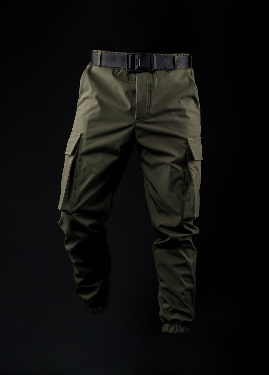 Чоловічі утеплені штани Bayraktar колір хакі р.2XL 445059 New Trend (268041555)