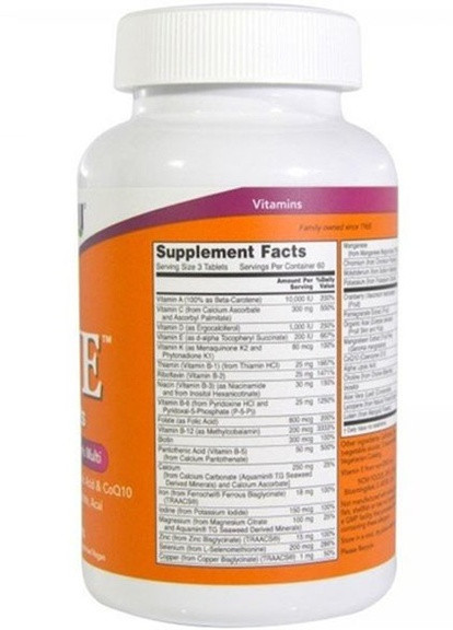 Eve Superior Women's Multi 180 Tabs Now Foods (256721703)