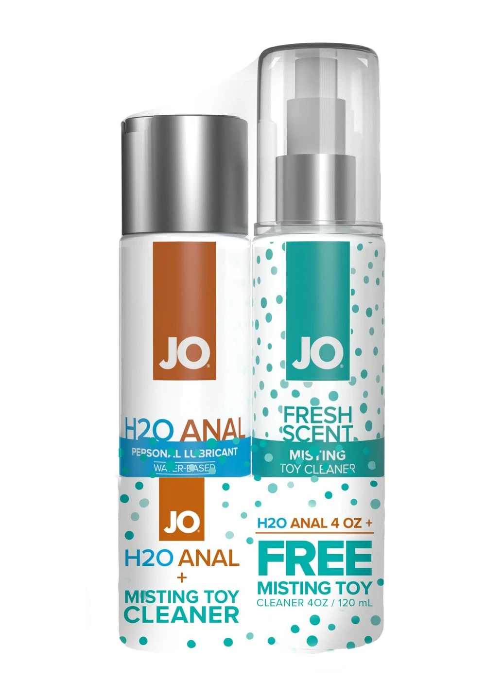 Комплект GWP — ANAL H2O Lubricant 120 мл + Misting Toy Cleaner 120 мл System JO (258290478)