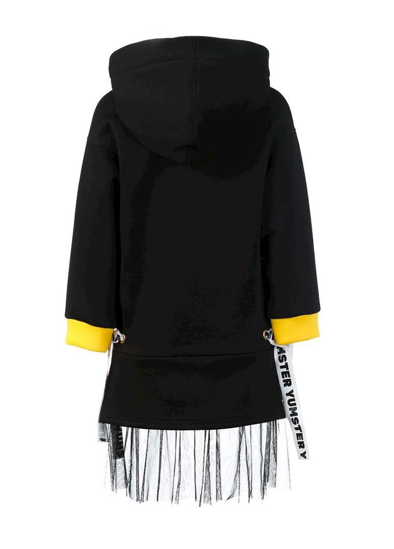 Чёрное платье теплое Yumster (268297016)