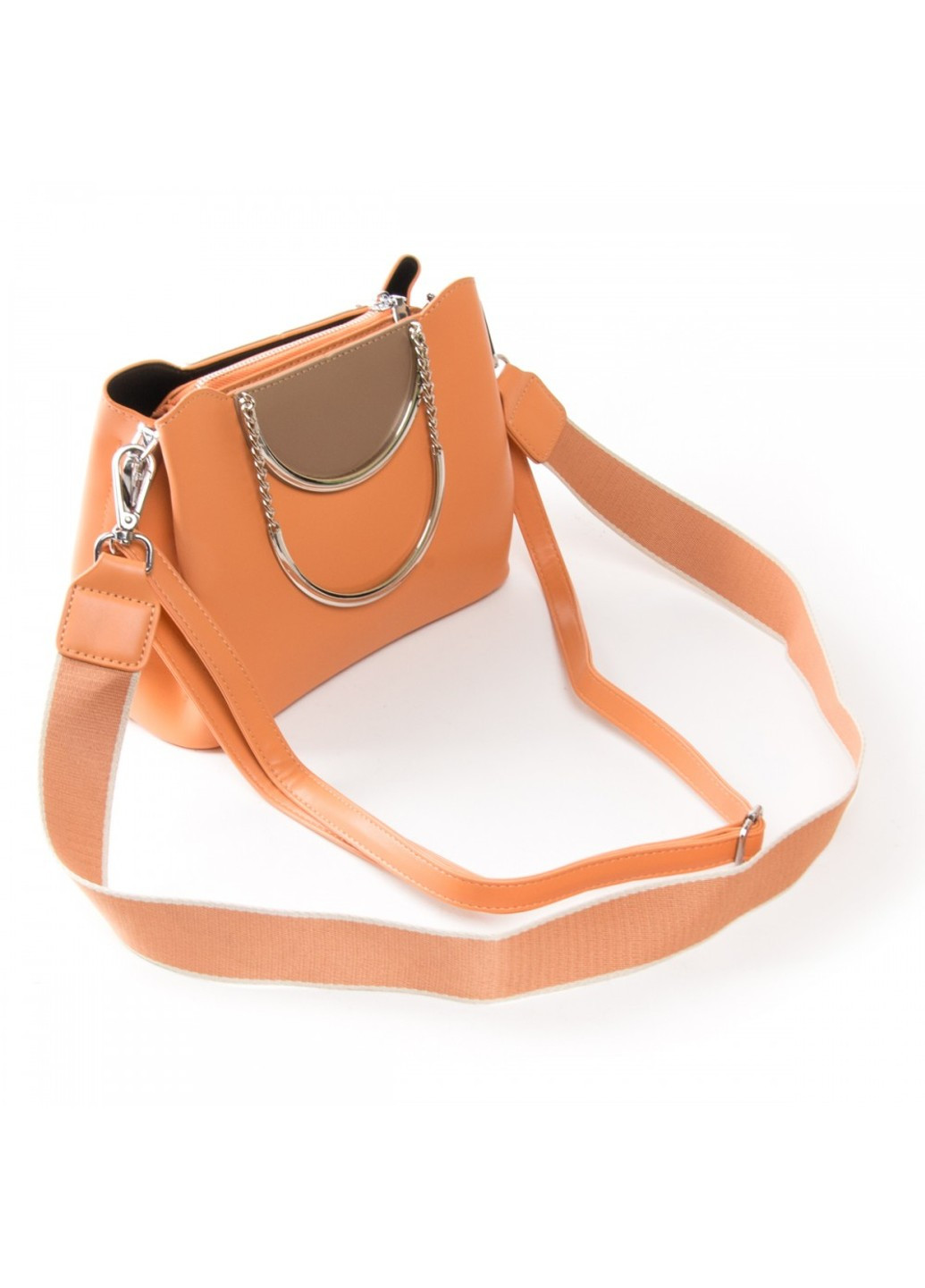 Жіноча сумочка з шкіри моди 01-06 1983 помаранчевий Fashion (261486675)