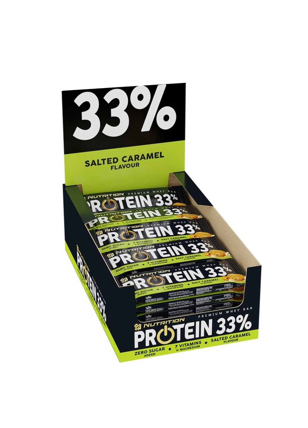 Протеїнові Батончики Protein 33% Bar - 25x50г Шоколад Go On Nutrition (269712743)