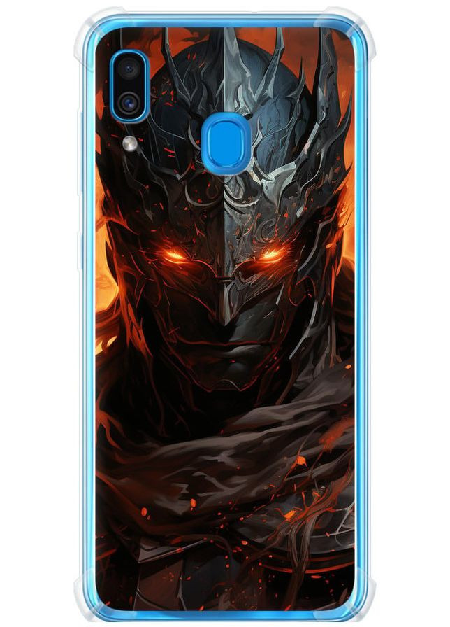 Силіконовий протиударний с посиленими кутами чохол 'Темний лицар' для Endorphone Samsung Galaxy A20 2019 A205F (266049523)