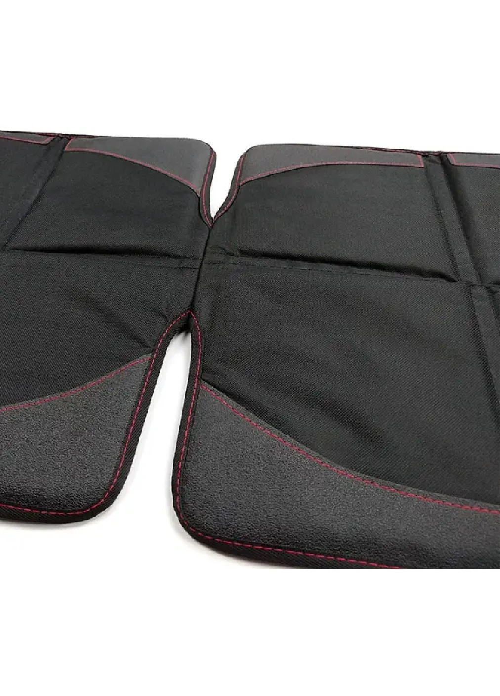 Защитный коврик чехол под детское автокресло в машину автомобиль средней плотности 58х48х44 см (475999-Prob) Черный с красным Unbranded (275456643)