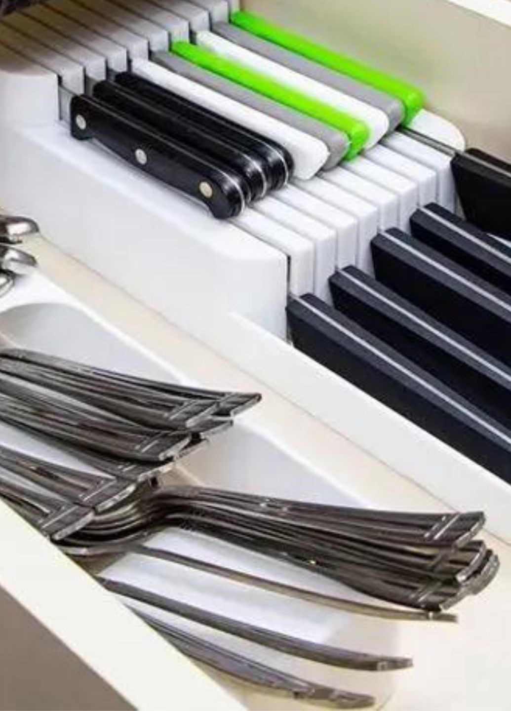 Подставка для ножей Deco Bella 39x14x7,3 см Omak Plastik (269363472)