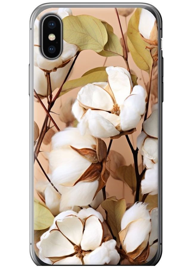 2D пластиковий чохол 'Бавовна' для Endorphone Apple iPhone XS (267319880)