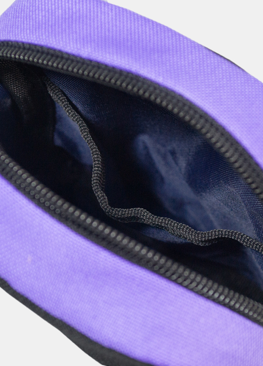 Маленькая сумка кросс-боди (через плече) СBs черная/фиолетовая Famk (268998276)