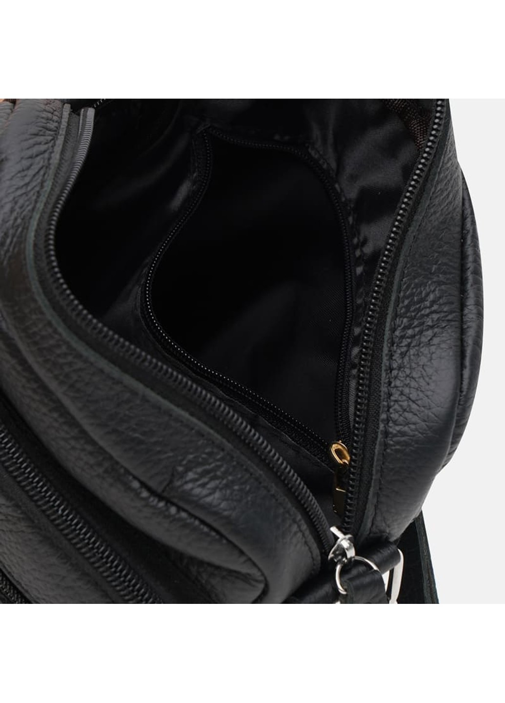 Чоловічі шкіряні сумки K10080bl-black Keizer (266144030)