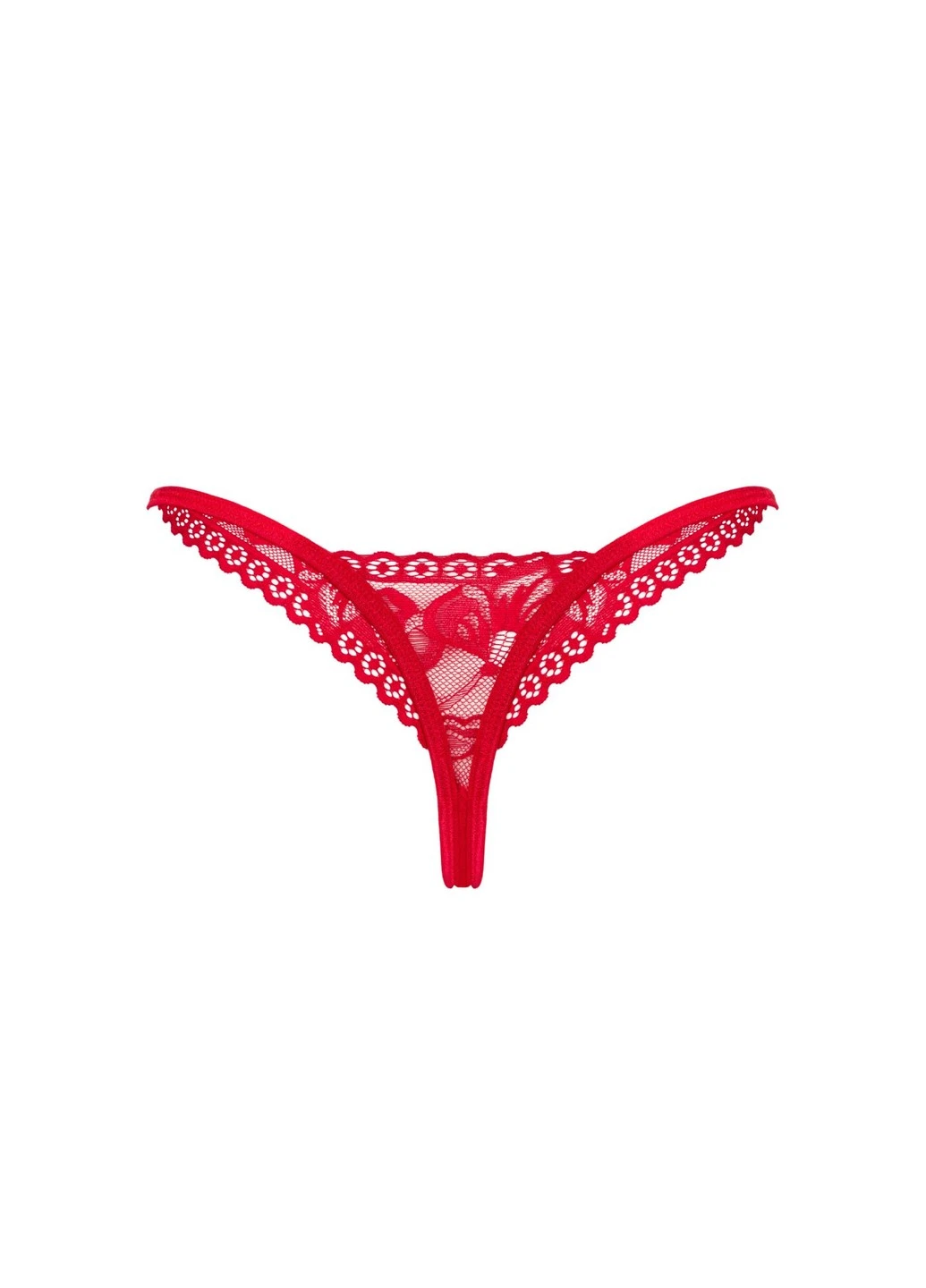 Красный acelove thong Obsessive