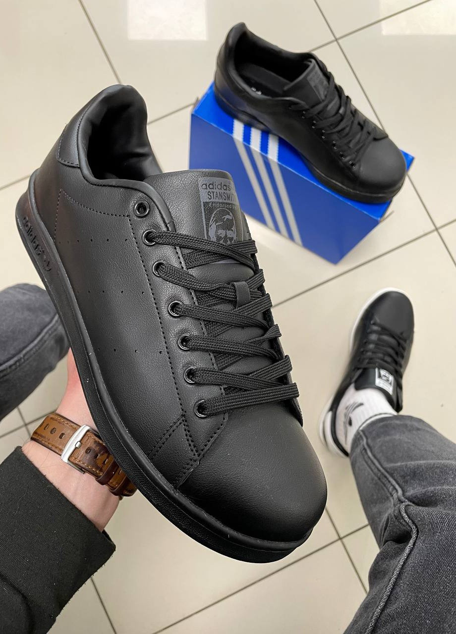 Черные демисезонные демисезонные мужские кроссовки копия No Brand