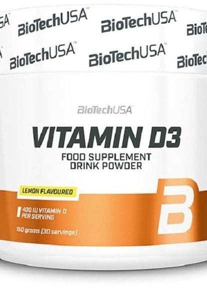 Vitamin D3 150 g /30 servings/ Lemon Biotechusa (256724137)