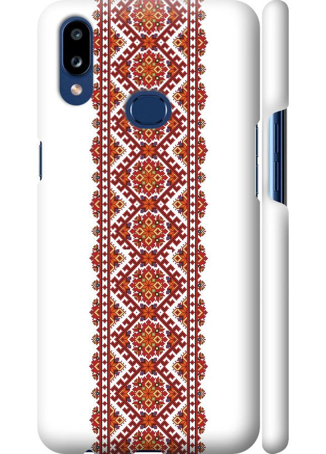 3D пластиковый матовый чехол 'Вышиванка 9' для Endorphone Samsung Galaxy A10s A107F (269354260)